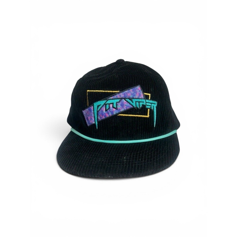 Pit Viper Hat Corduroy Black Retro Groomer